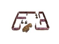 WW2 Ostfront Village Low Fence (18) (28mm)