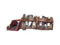 WW2 Ostfront Stalingrad Small House (with Garage) (3) (28mm)