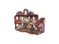 WW2 Ostfront Stalingrad Apartment Block Front (1) (28mm)