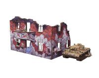 WW2 Ostfront Stalingrad Apartment Block Back (1) (28mm)