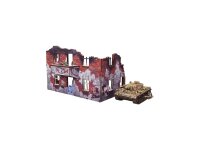 WW2 Ostfront Stalingrad Apartment Block Back (1) (28mm)