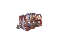 WW2 Ostfront Stalingrad Apartment Block Back (1) (28mm)