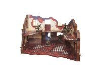 WW2 Ostfront Stalingrad School Left (with Balcony) (1) (28mm)