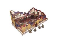 WW2 Ostfront Stalingrad School Right (with 3rd Floor) (1) (28mm)