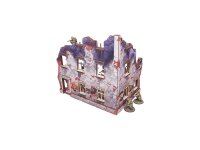 WW2 Ostfront Stalingrad Univermag Left (with 3rd Floor) (1) (28mm)