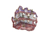 WW2 Ostfront Stalingrad Univermag Left (with 3rd Floor) (1) (28mm)