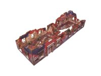 WW2 Ostfront Stalingrad Ruined Building (3) (28mm)