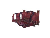 WW2 Ostfront Stalingrad Factory Back (with Ramp) (1) (28mm)