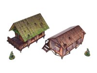 WW2 Pacific Jungle Huts (2)