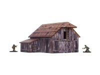 WW2 Ostfront Village Barn (1) (28mm)