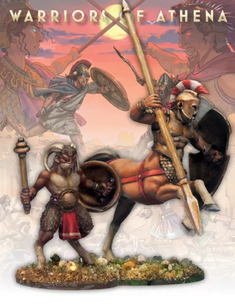 Warriors of Athena: Centaur and Satyr, 10,55