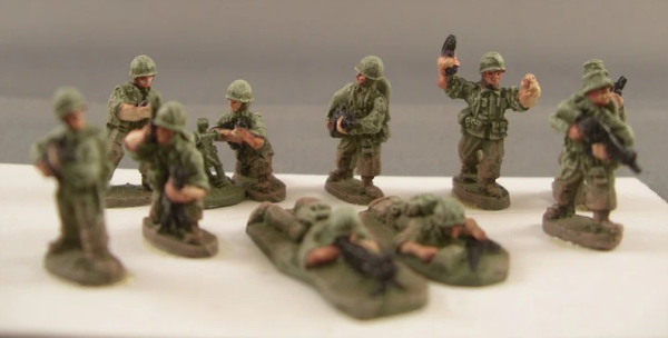 U.S. Infantry HQ Section (x10)
