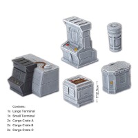 Galactic Warzones: Rebel Outpost - Scatter Terrain