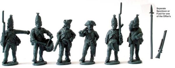 Grenadier Regt. Rall, Command Advancing