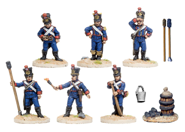 Late Line Artillery in Full Dress