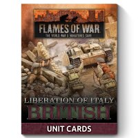 Liberation of Italy: British Unit Cards