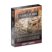 Liberation of Italy: British Unit Cards