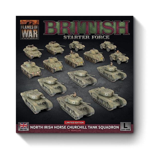British Starter Force: North Irish Horse Churchill Tank Squadron
