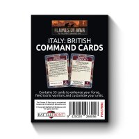 Liberation of Italy: British Command Cards