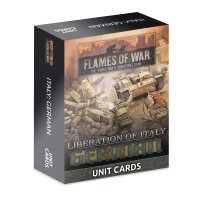 Liberation of Italy: German Unit Cards