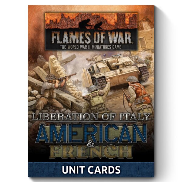 Liberation of Italy: American & French Unit Cards
