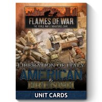 Liberation of Italy: American & French Unit Cards