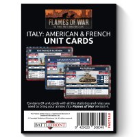 Liberation of Italy: American & French Unit Cards