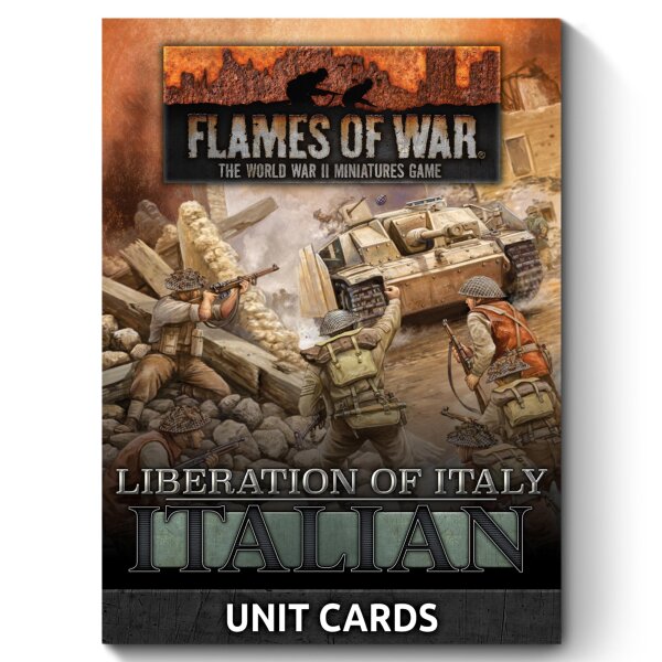 Liberation of Italy: Italian Unit Cards (Axis & Allied)