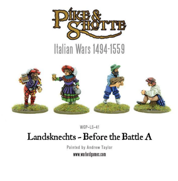 Italian Wars 1494-1559: Landsknechts - Before the Battle A