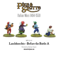Italian Wars 1494-1559: Landsknechts - Before the Battle A