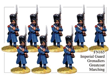 Imperial Guard Grenadier in Greatcoat Marching