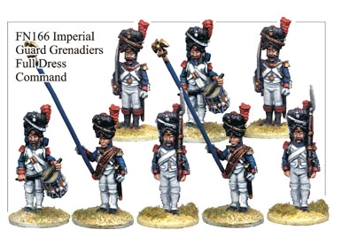 Imperial Guard Grenadiers in Full Dress Command