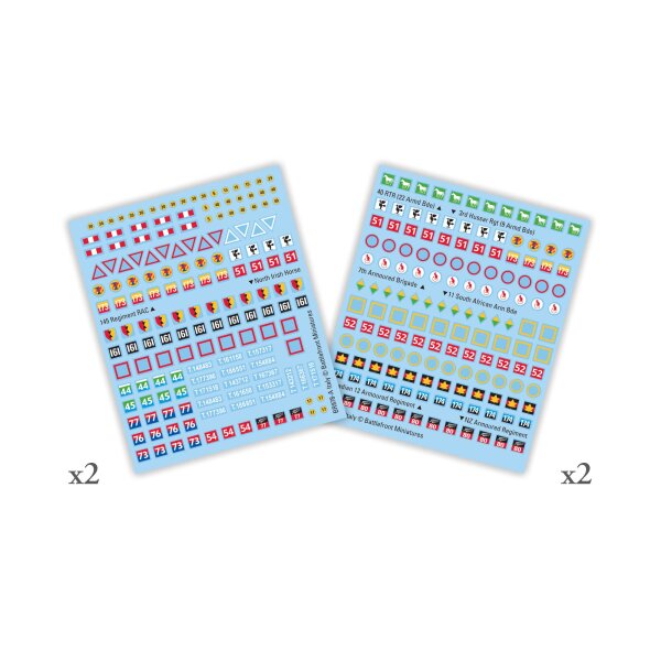 British Decal Set (Italy/LW)
