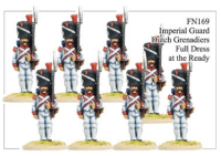 Imperial Guard Dutch Grenadiers in Full Dress at the Ready