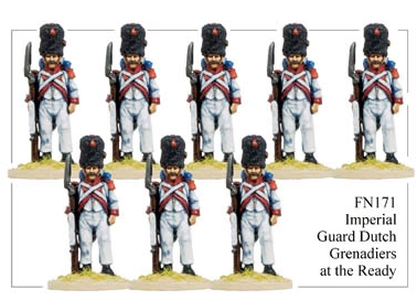 Imperial Guard Dutch Grenadiers in Campaign Dress Standing