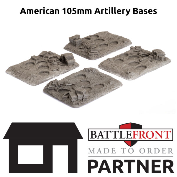 American 105mm Artillery Bases