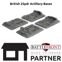 British 25pdr Artillery Bases