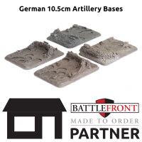 German 10.5cm Artillery Bases