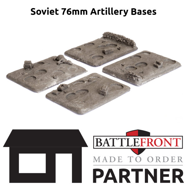 Soviet 76mm Artillery Bases