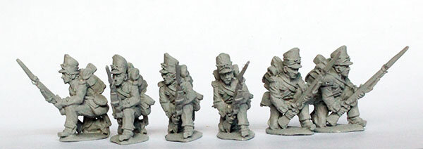 British/KGL Kneeling to Receiving Cavalry