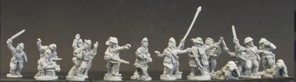 Infantry Command Figures