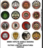 Greek Hoplite Shield Designs 2