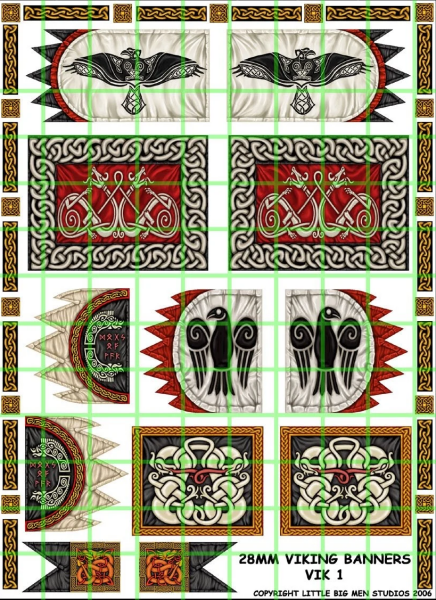 Viking Banner Sheet 3