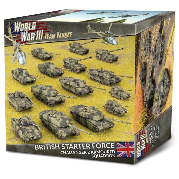 World War III: Team Yankee - British Starter Force: Challenger 2 Armoured Squadron