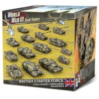 World War III: Team Yankee - British Starter Force:...