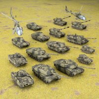 World War III: Team Yankee - British Starter Force: Challenger 2 Armoured Squadron