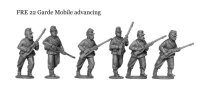 Franco-Prussian War 1870-71: Garde Mobile Advancing