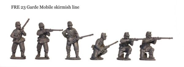 Franco-Prussian War 1870-71: Garde Mobile Skirmish Line