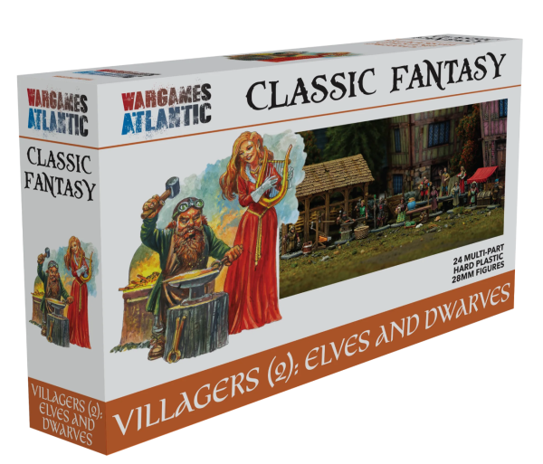 Classic Fantasy: Villagers (2) - Elves & Dwarves