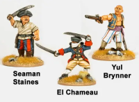 Pirates: Sea Dogs - Yul Brinner, El Chameau, Seaman Staines